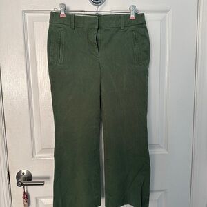 J. Crew Olive Teddie Pants